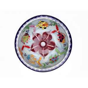 Delmar  - Mexican talavera sink