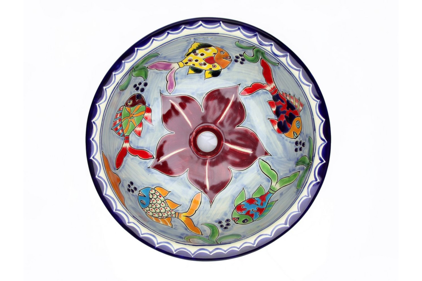 Delmar  - Mexican talavera sink