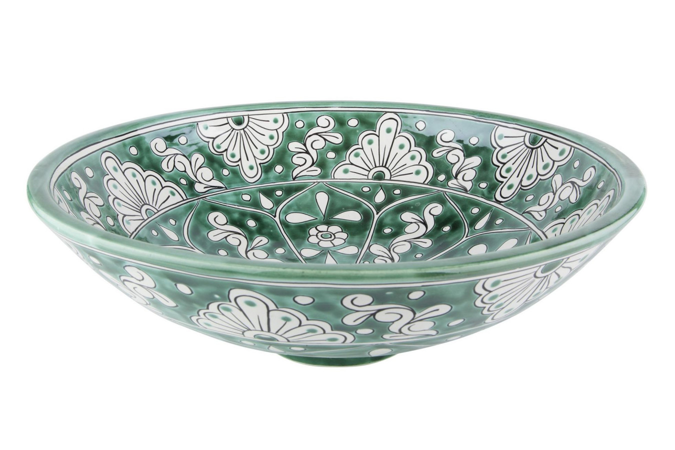 Baila  - Green countertop sink