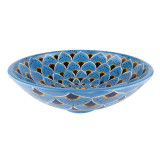 Casandra  - Blue Mexican vessel sink
