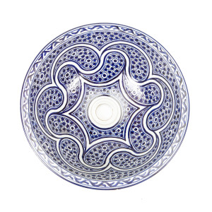 Marchena - blue ceramic sink
