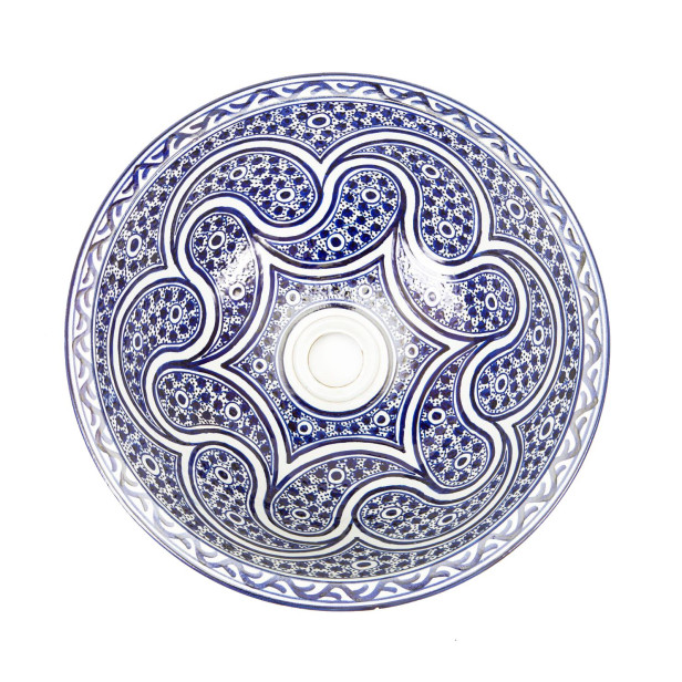 Marchena - blue ceramic sink