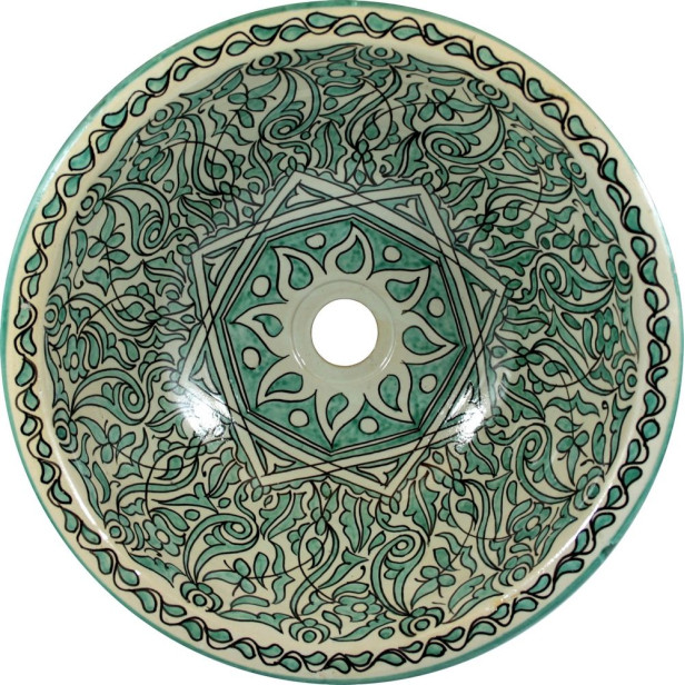 Hamza  - Moroccan ceramic sink