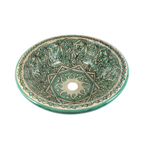 Hamza  - Moroccan ceramic sink