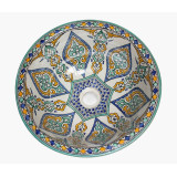 Zanya - Kolorowa umywalka ceramiczna z Maroka