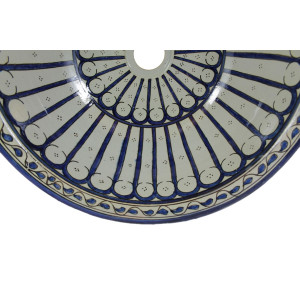 Zanya - Kolorowa umywalka ceramiczna z Maroka
