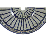 Zanya - Kolorowa umywalka ceramiczna z Maroka