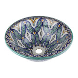 Ruqya  - ceramic arabic sink from Morocco
