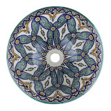Ruqya  - ceramic arabic sink from Morocco