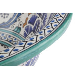 Zanya - Kolorowa umywalka ceramiczna z Maroka