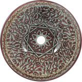 Zanya - Kolorowa umywalka ceramiczna z Maroka