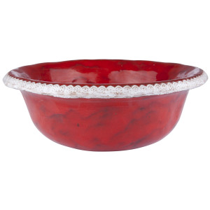Nikola  - hand formed red sink