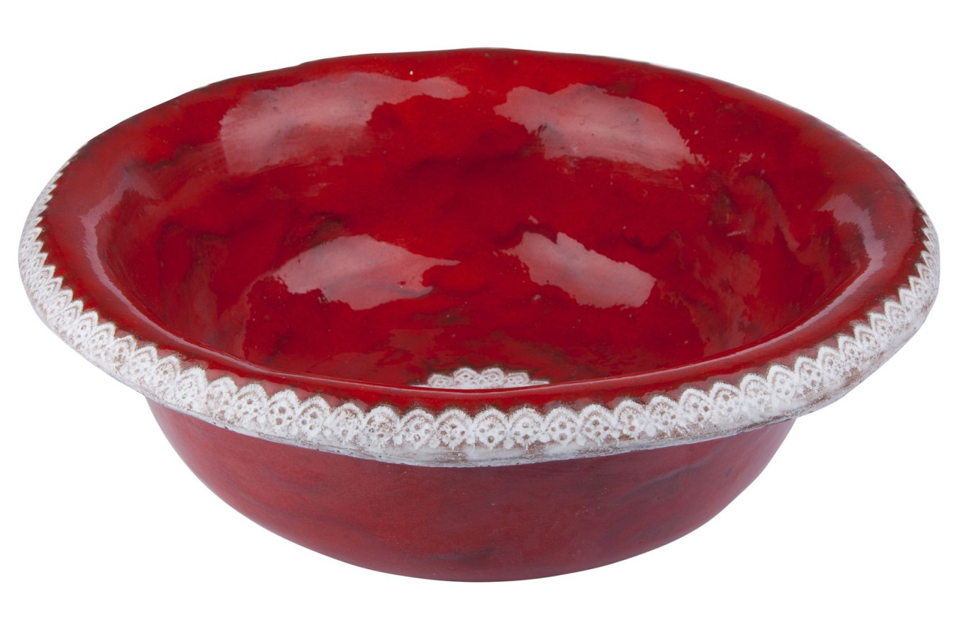 Nikola  - hand formed red sink