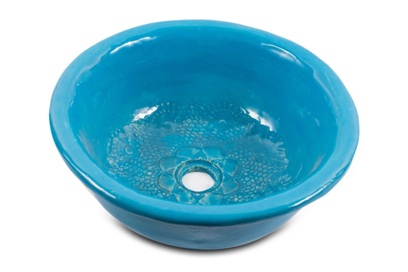 Lucja  - artistic sink with decoration