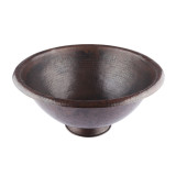 Dorotea - round copper sink from Mexico