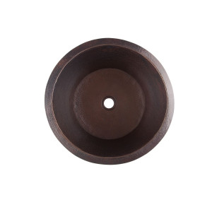 Cubo - round copper sink from Mexico