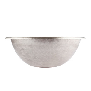 Maya - drop-in nickel plated sink from Mexico
