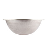 Maya - drop-in nickel plated sink from Mexico