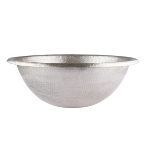 Maya - drop-in nickel plated sink from Mexico
