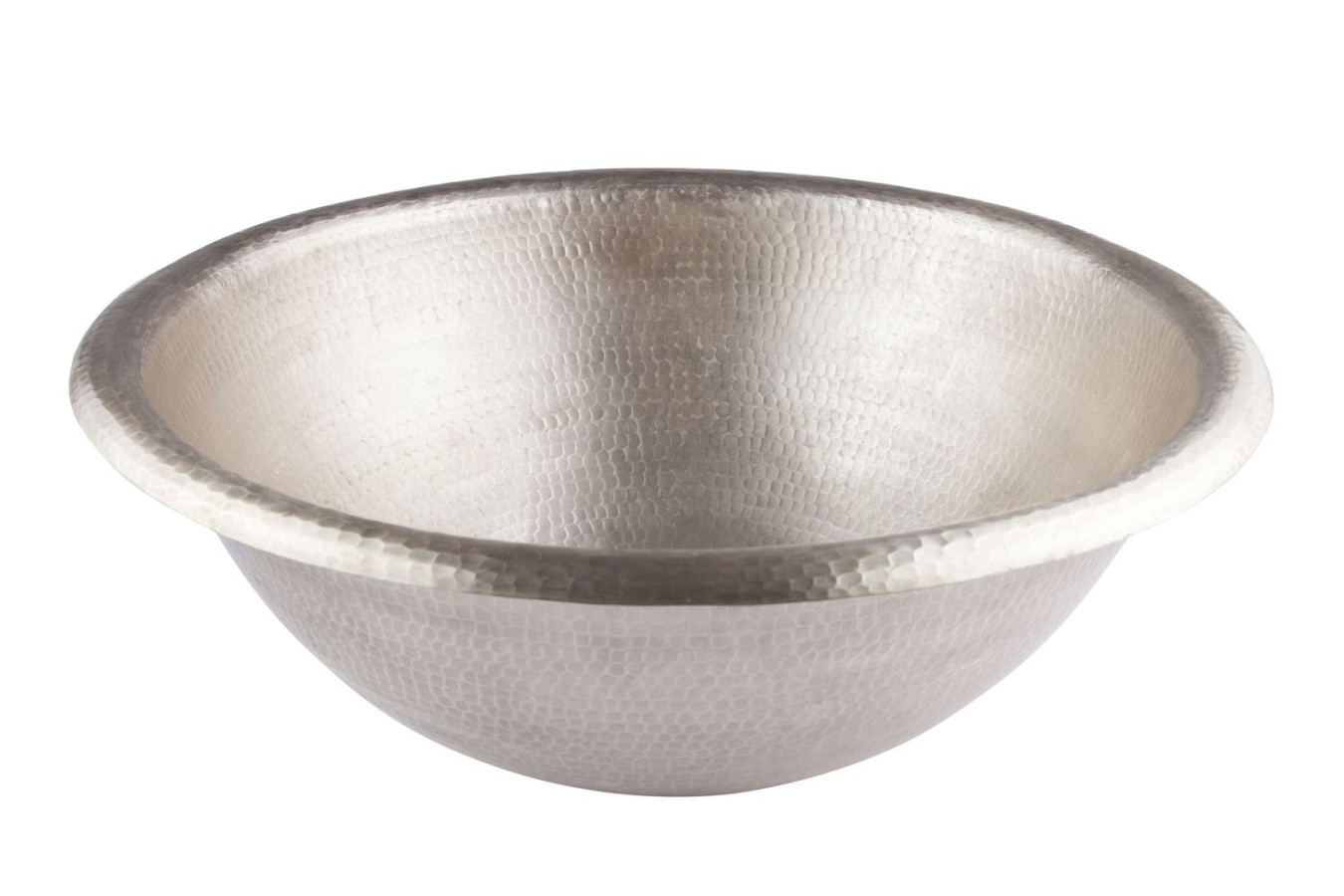 Maya - drop-in nickel plated sink from Mexico