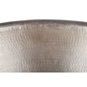 Maya - drop-in nickel plated sink from Mexico