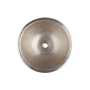 Maya - drop-in nickel plated sink from Mexico