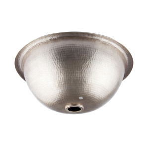 Maya - drop-in nickel plated sink from Mexico