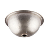 Maya - drop-in nickel plated sink from Mexico