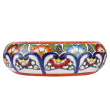 Victoria  - ceramiczna umywalka zdobiona