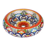 Victoria  - ceramiczna umywalka zdobiona