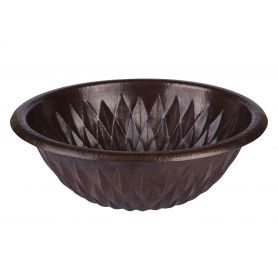 Margarita - round copper sink from Mexico