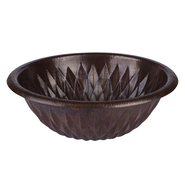 Margarita - round copper sink from Mexico