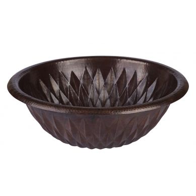 Margarita - round copper sink from Mexico