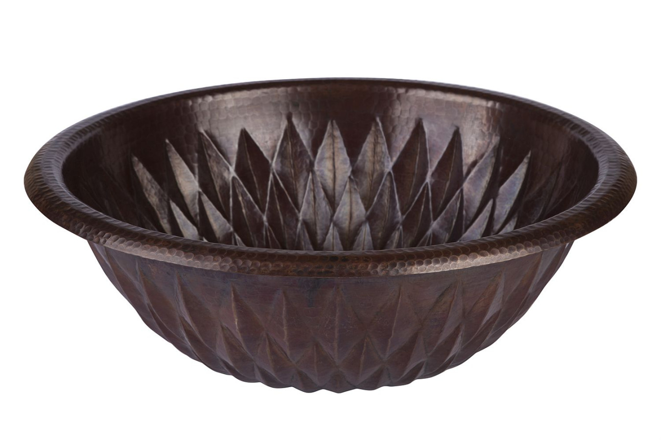 Margarita - round copper sink from Mexico