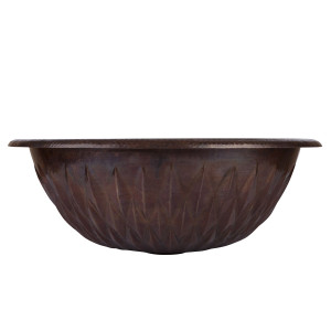 Margarita - round copper sink from Mexico