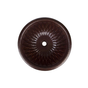 Margarita - round copper sink from Mexico