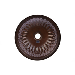 Margarita - round copper sink from Mexico
