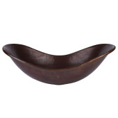 Erizo - Copper sink - Curved vessel