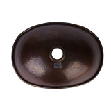 Erizo - Copper sink - Curved vessel