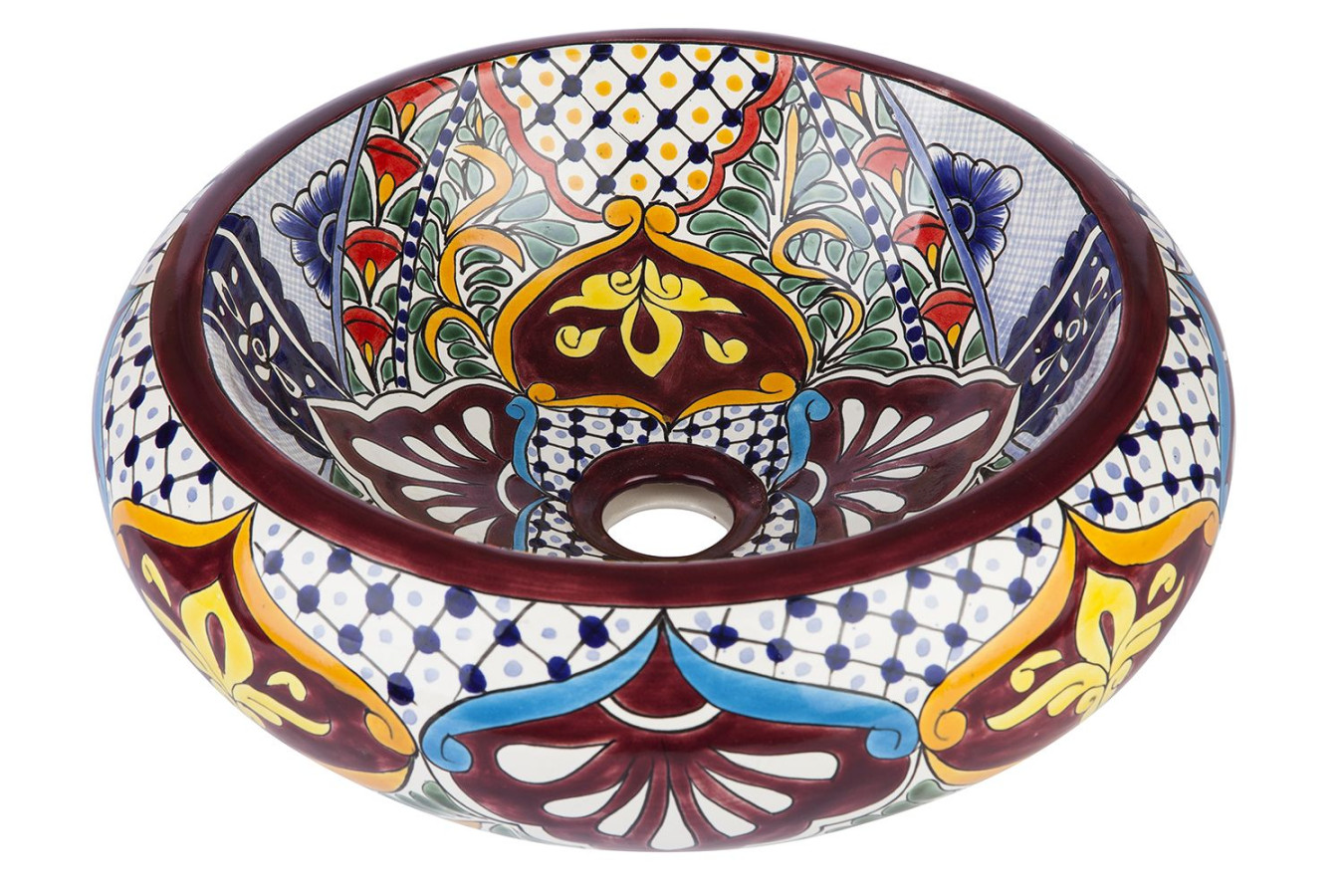 Florencia  - umywalka nablatowa Talavera