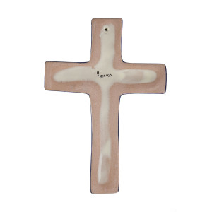 Cruz - colorful cross symbol on the wall