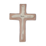Cruz - colorful cross symbol on the wall