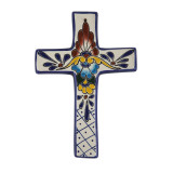 Cruz - colorful cross symbol on the wall