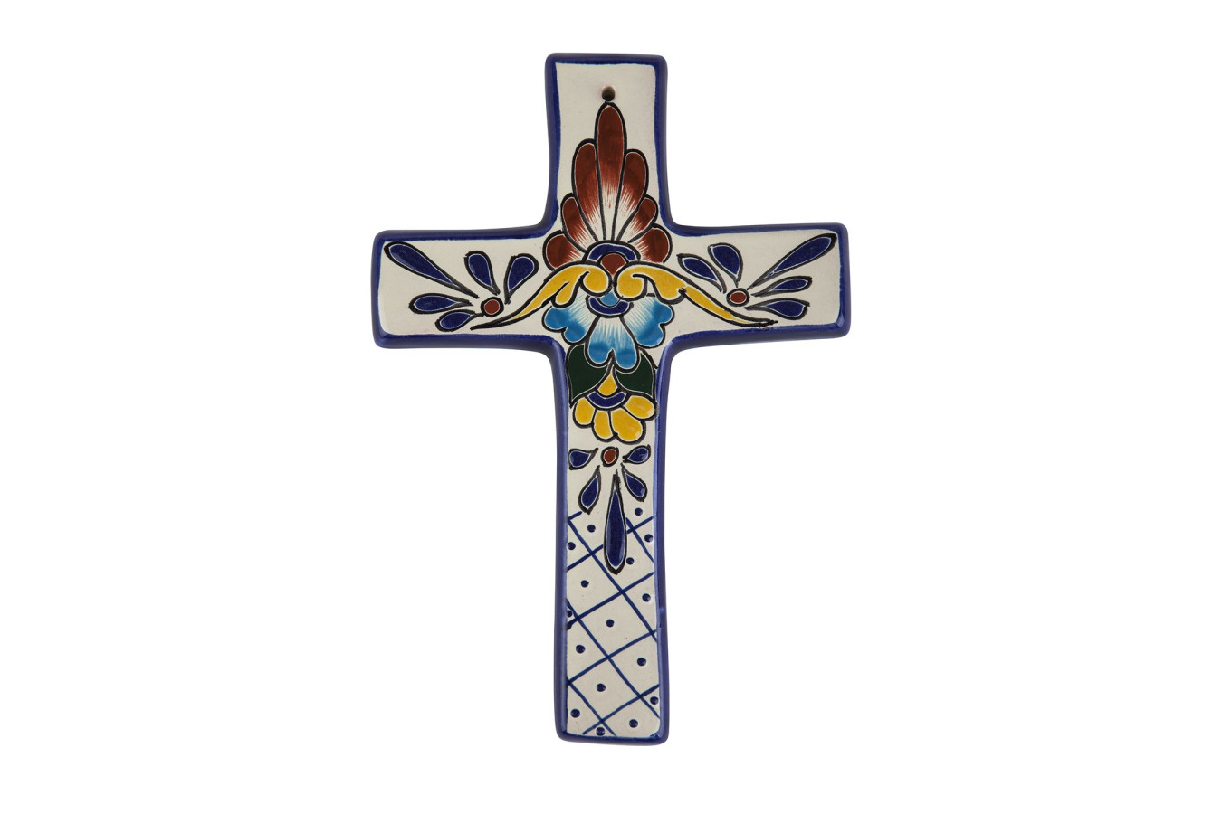 Cruz - colorful cross symbol on the wall