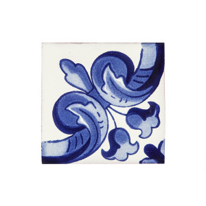 Mariposa - A set of Mexican tiles with a border