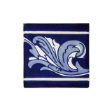 Mariposa - A set of Mexican tiles with a border