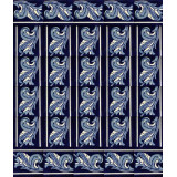 Asturia Cenefa - mexican tile Talavera - 1 piece