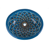 Aqua Azul - Mexican Talavera sink