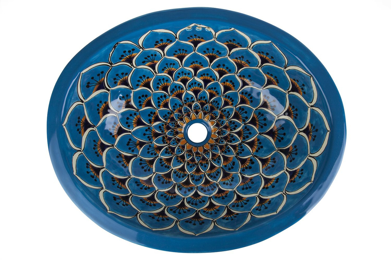 Aqua Azul - Mexican Talavera sink