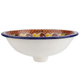 Ynes - Talavera drop-in sink